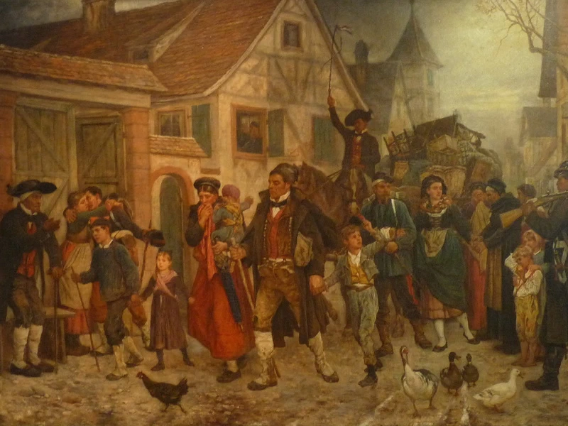 1825-								Louis Frédéric Schützenberger - L'Esodo